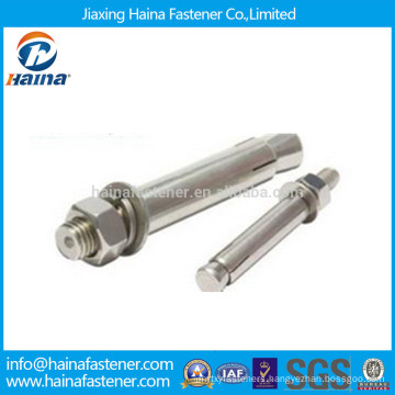 Stainless Steel Anchor Bolts With Hex Nuts